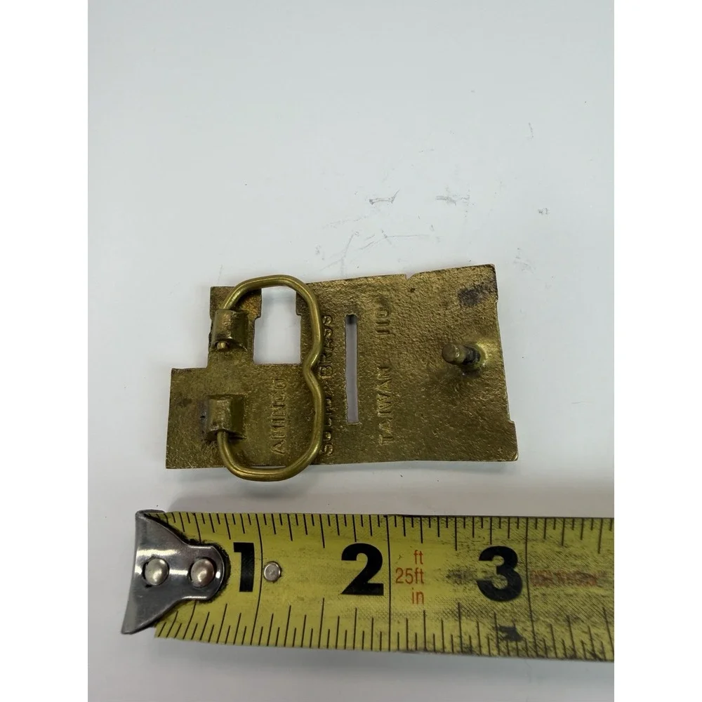 Custom Name BILL  Cutout Vintage Solid Brass Belt Buckle